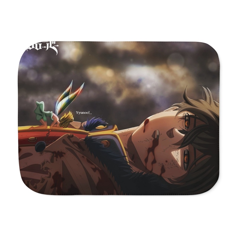 Anime Black Clover Sherpa Blanket