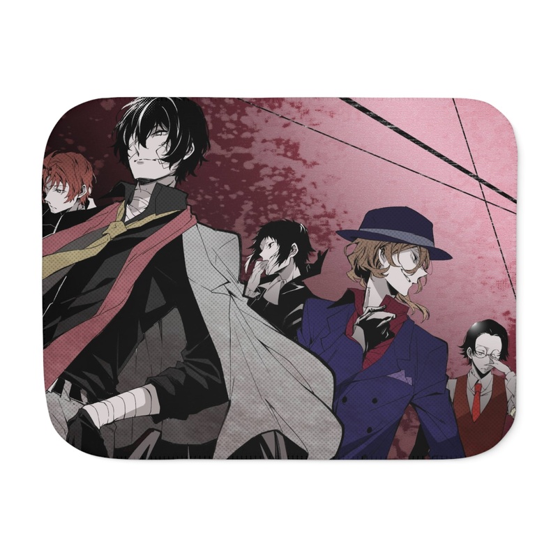Anime Bungou Stray Dogs Sherpa Blanket