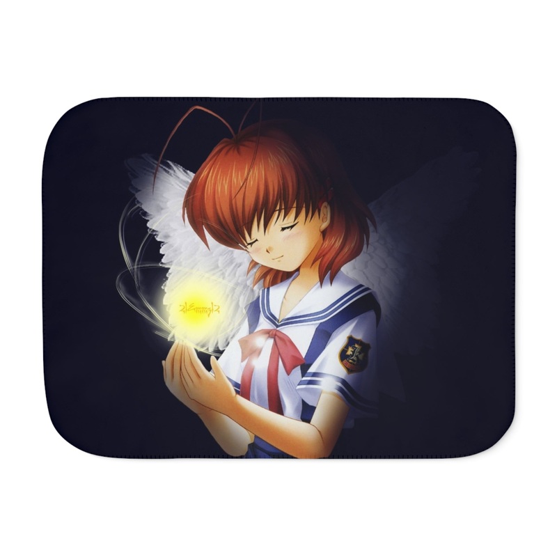 Anime Clannadr Sherpa Blanket