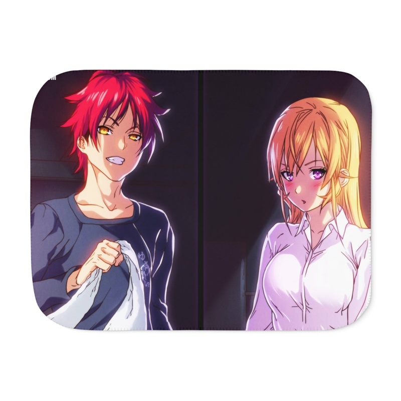 Anime Food Wars: Shokugeki no Soma Sherpa Blanket