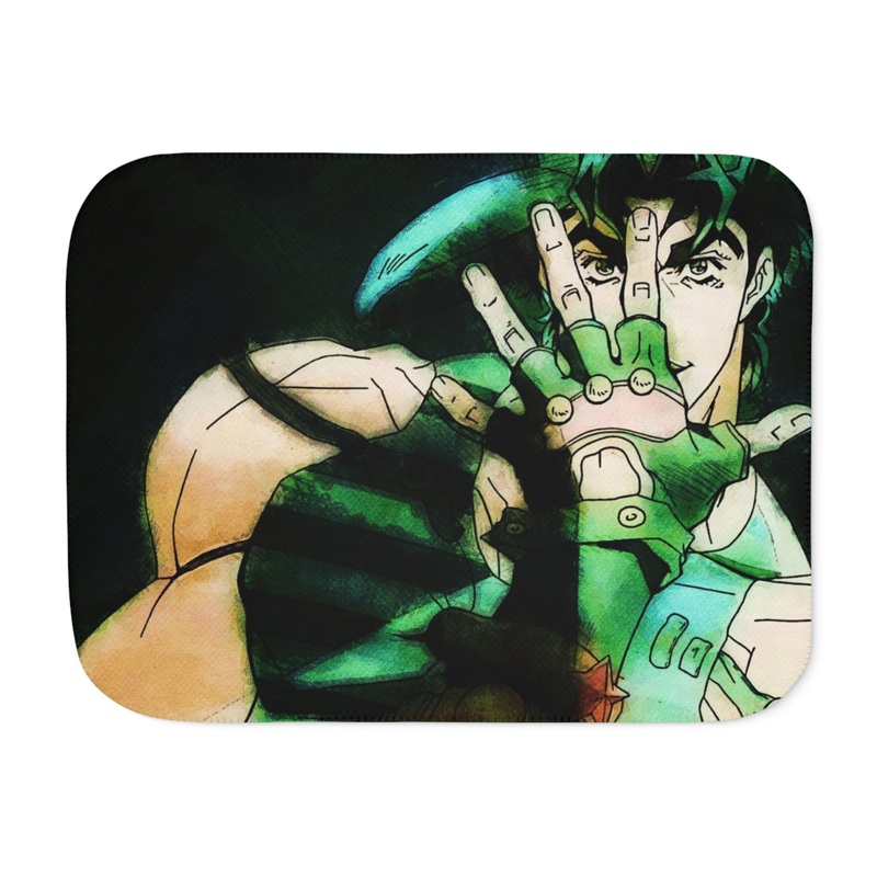 Anime Jojo’s Bizarre Adventure Sherpa Blanket