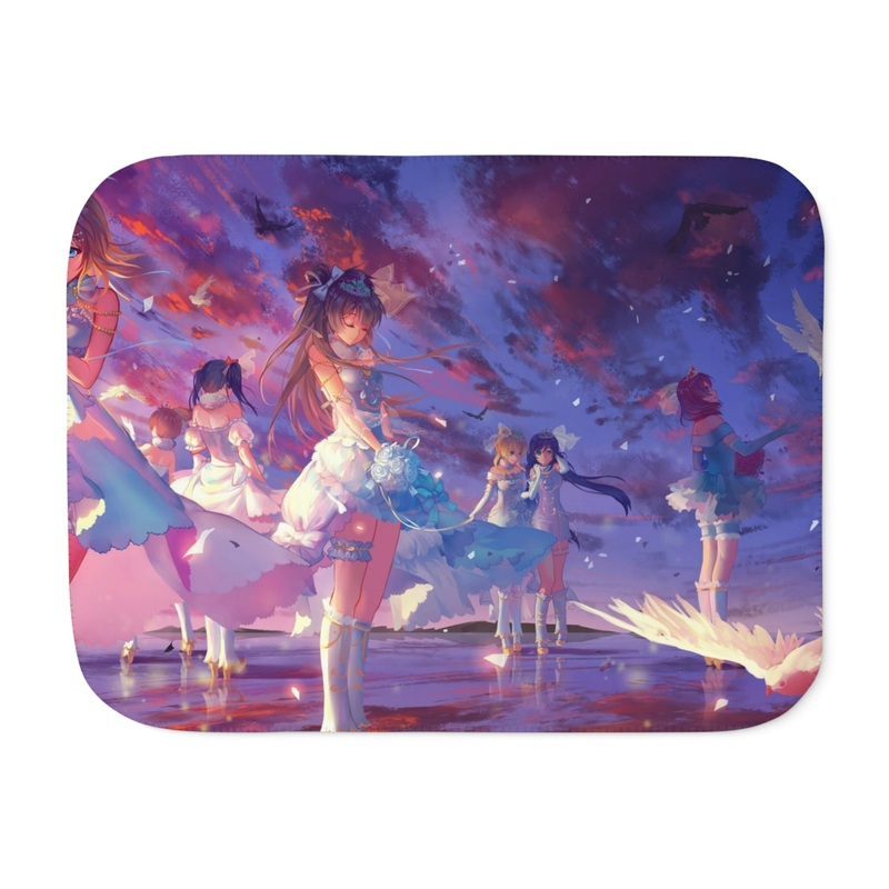 Anime Love Live! Sherpa Blanket