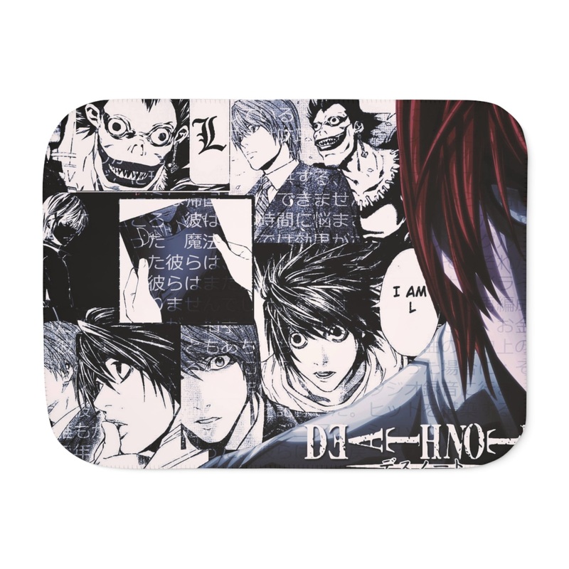 Death Note Light Yagami Sherpa Blanket
