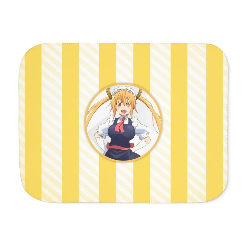 Miss Kobayashi’s Dragon Maid Kobayashi San Chi No Maid Dragon, Tohru Sherpa Blanket