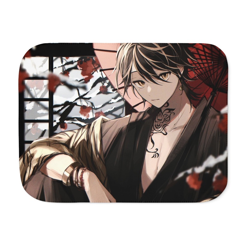 Tokyo Revengers Kazutora Hanemiya Sherpa Blanket