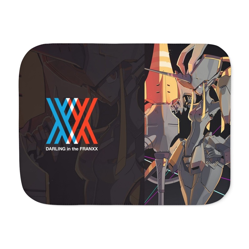 Anime Darling in the FranXX Sherpa Blanket
