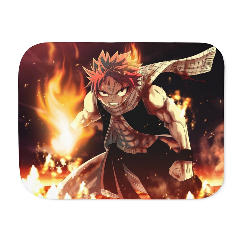 Anime Fairy Tailr Sherpa Blanket
