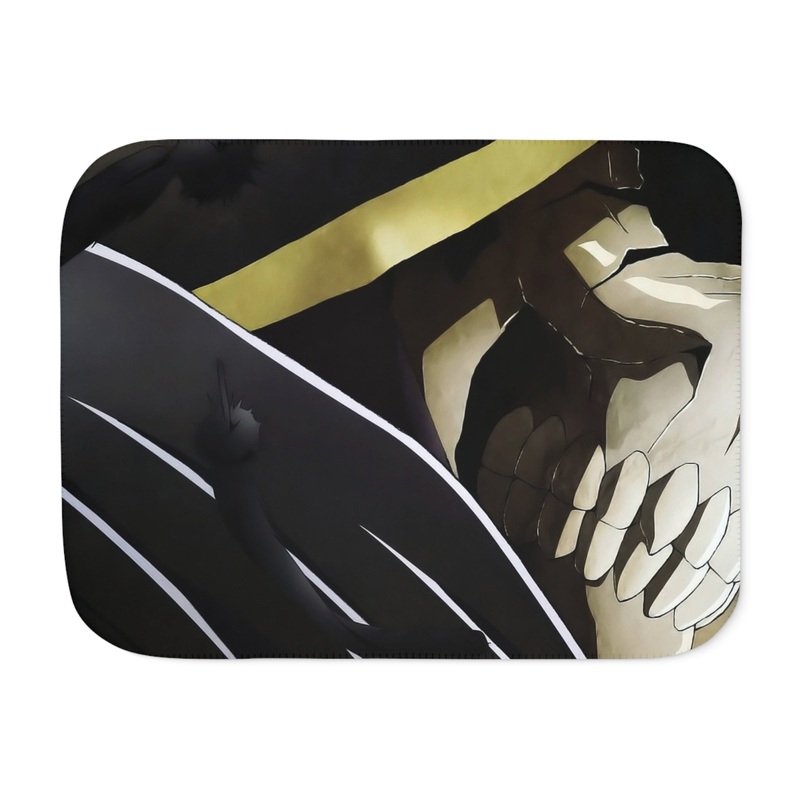 Ainz Ooal Gown (Momonga) Sherpa Blanket