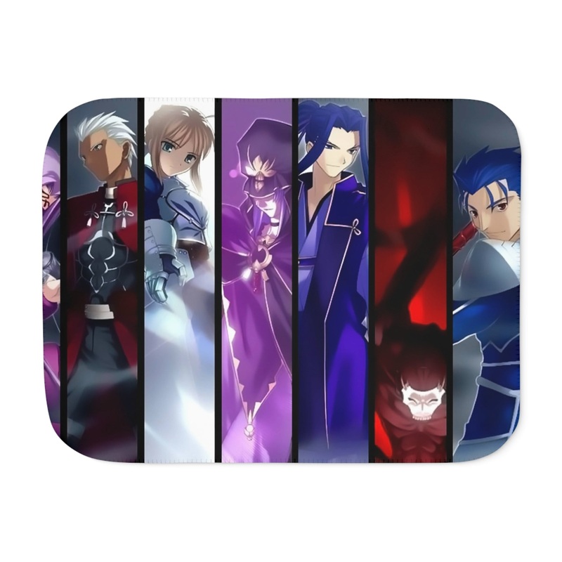 Anime Fate/Stay Nightr Sherpa Blanket
