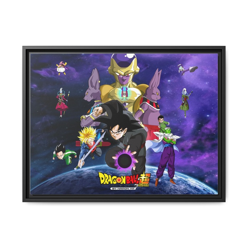 Dragon Ball Super Canvas Framed Art Print