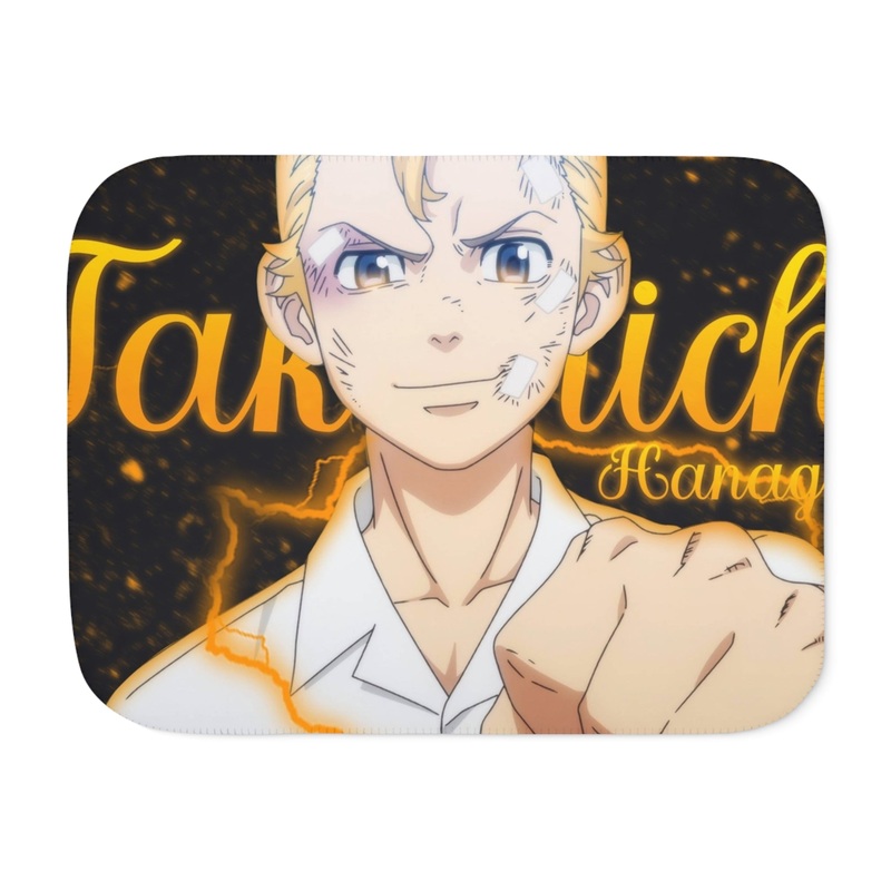 Tokyo Revengers Takemichi Hanagaki Sherpa Blanket