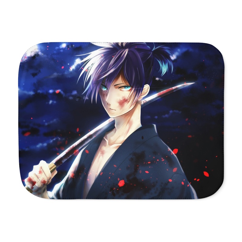 Yato (Noragami) Sherpa Blanket