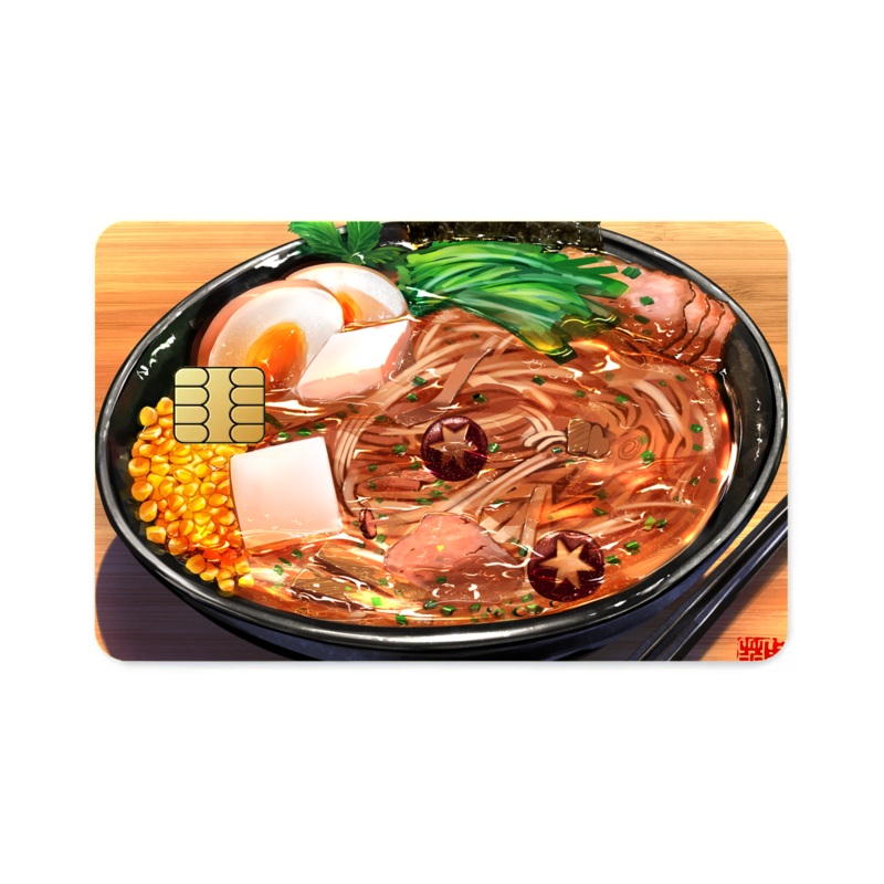 Anime Food Wars: Shokugeki no Somar Credit Card Skins (4-in-1 Pack)