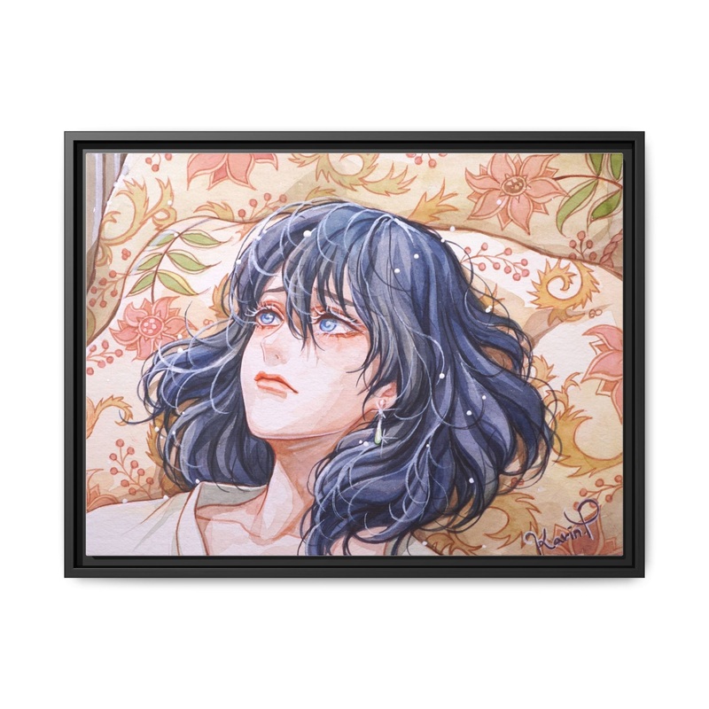 Anime Howl’s Moving Castle Canvas Framed Art Print