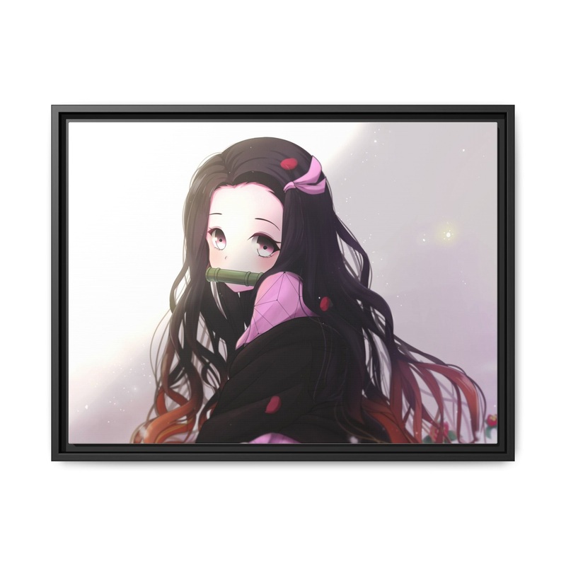 Demon Slayer: Kimetsu no Yaiba Canvas Framed Art Print