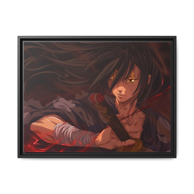 Dororo Hyakkimaru, Dororo Canvas Framed Art Print