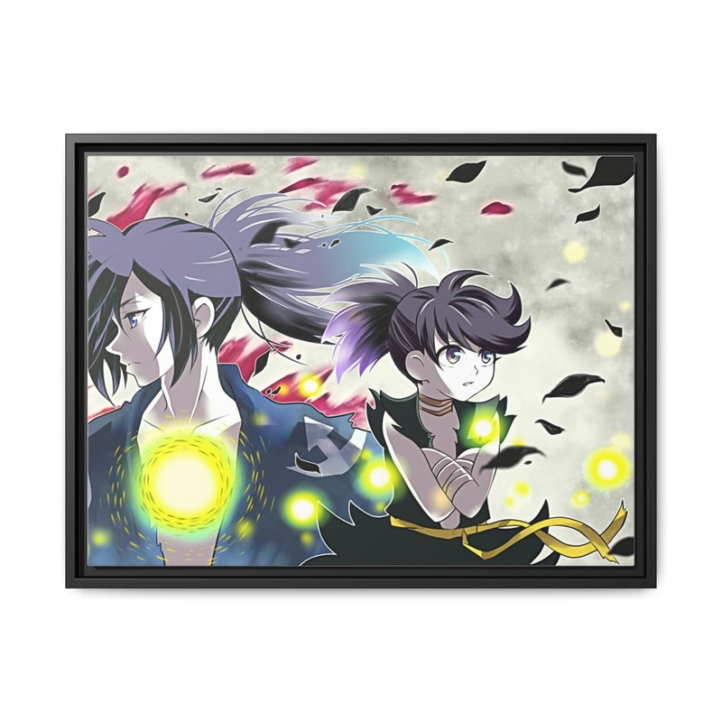 Dororo Hyakkimaru, Dororo, Dororo, Dororo Canvas Framed Art Print