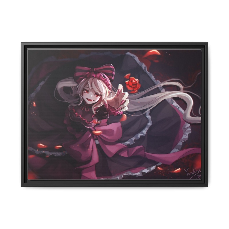 Overlord Shalltear Bloodfallen Canvas Framed Art Print