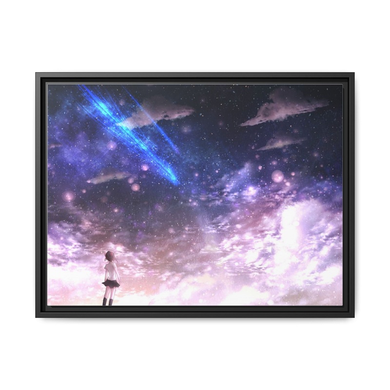 Your Name. Canvas Framed Art Print