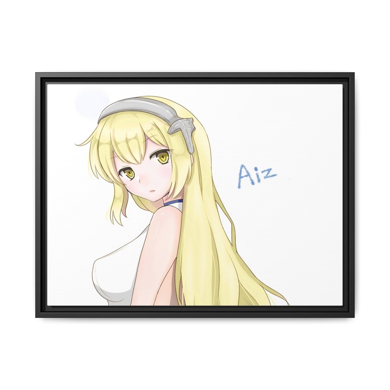 Aiz Wallenstein Canvas Framed Art Print