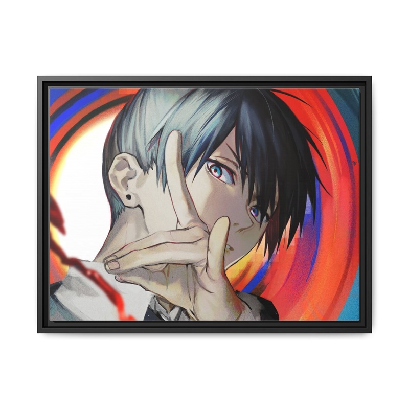 Aki Hayakawa Canvas Framed Art Print