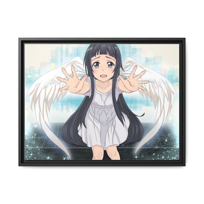 Yui Canvas Framed Art Print