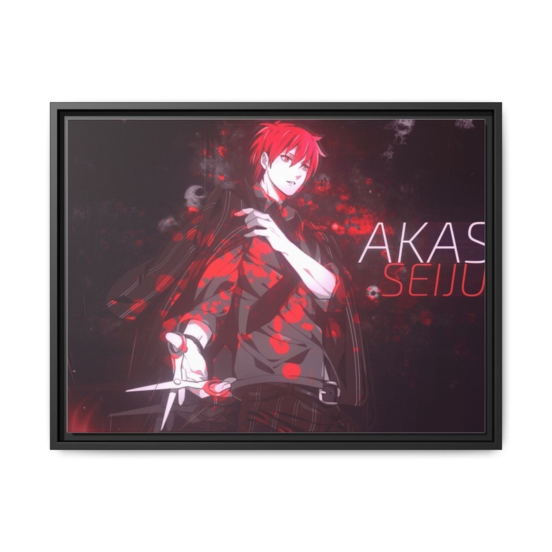 Akashi Seijuro Canvas Framed Art Print
