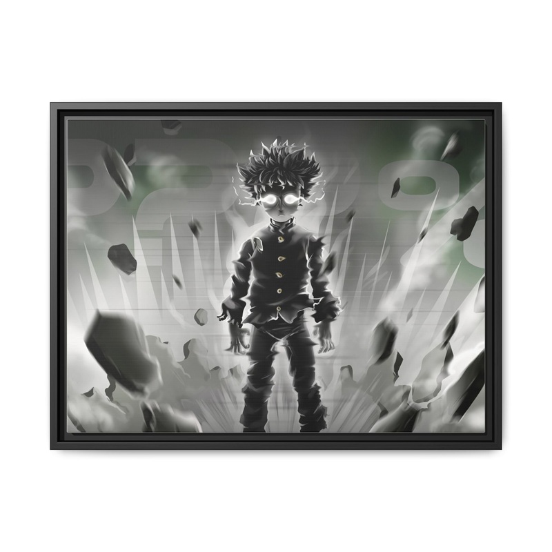 100 % Unconsciousness Canvas Framed Art Print