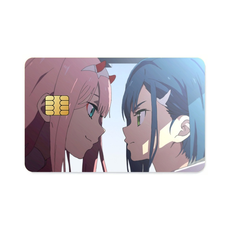 Zero Two, Ichigo  Credit Card Skins (4-in-1 Pack)