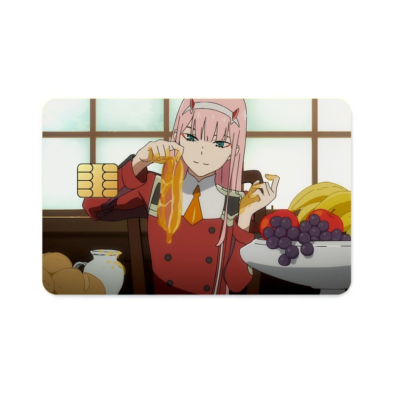 Zero Two’s Honeyed Ham  Credit Card Skins (4-in-1 Pack)