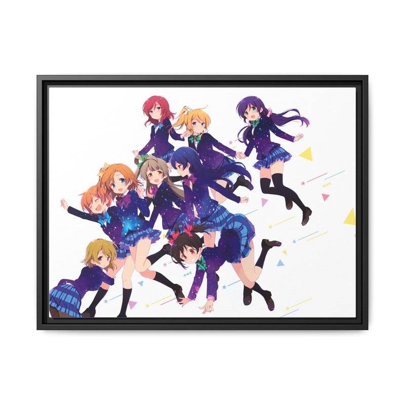 ‘s Canvas Framed Art Print