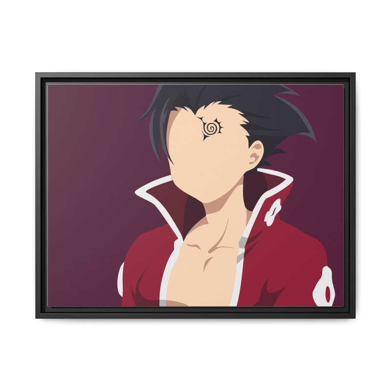 zeldris wallpaper Canvas Framed Art Print