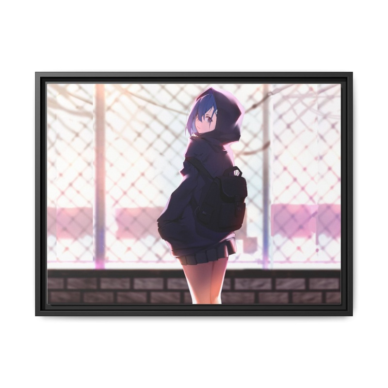 You want this reality? Canvas Framed Art Print