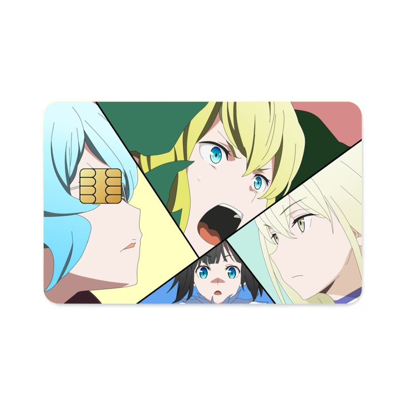Aiz,Hestia,Lyon and Andromeda  Credit Card Skins (4-in-1 Pack)