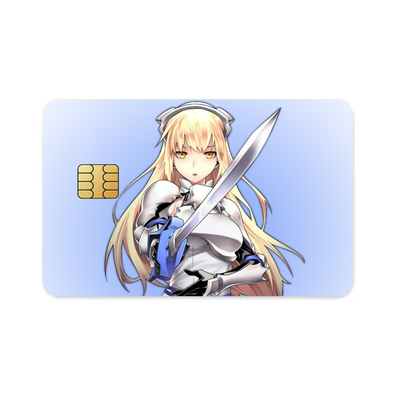 Anime Is It Wrong to Try to Pick Up Girls in a Dungeon?  Credit Card Skins (4-in-1 Pack)
