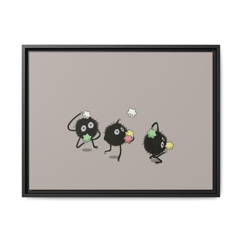 A few  sketched on a cool Tokyo night Canvas Framed Art Print