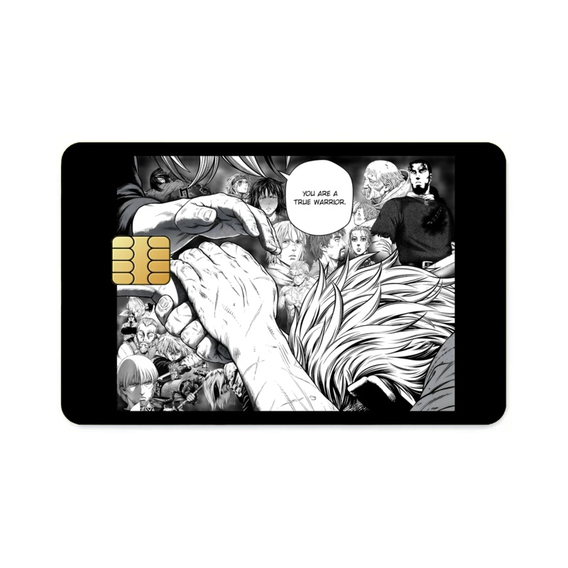 A True Warrior  Credit Card Skins (4-in-1 Pack)