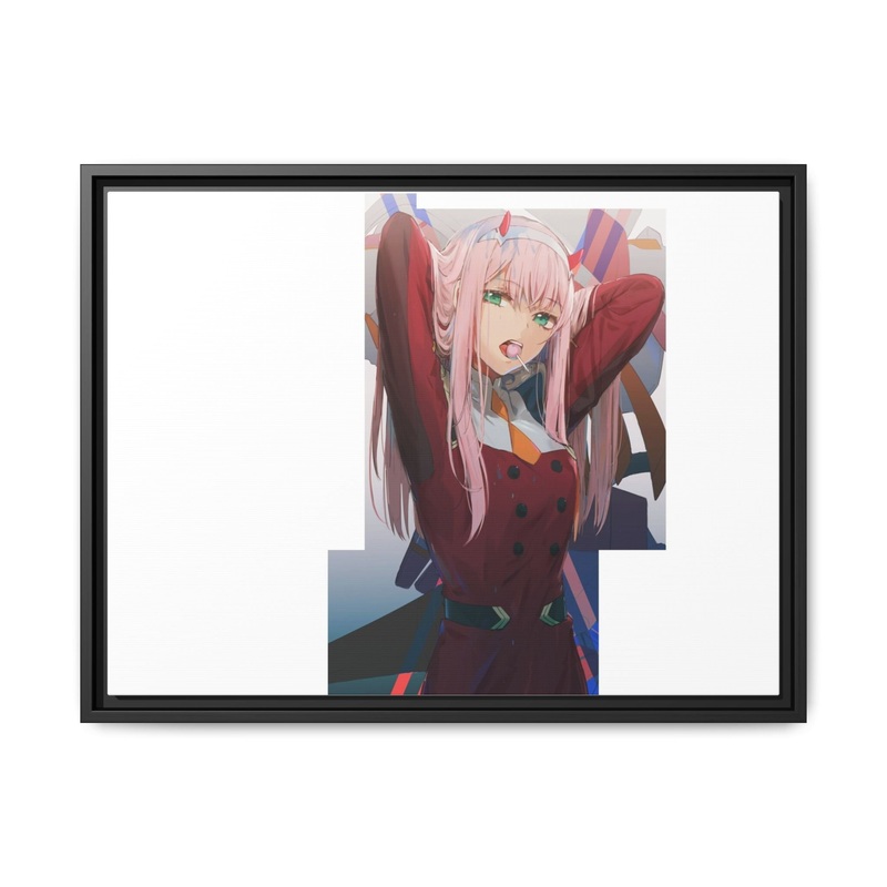 Zero Two II Canvas Framed Art Print