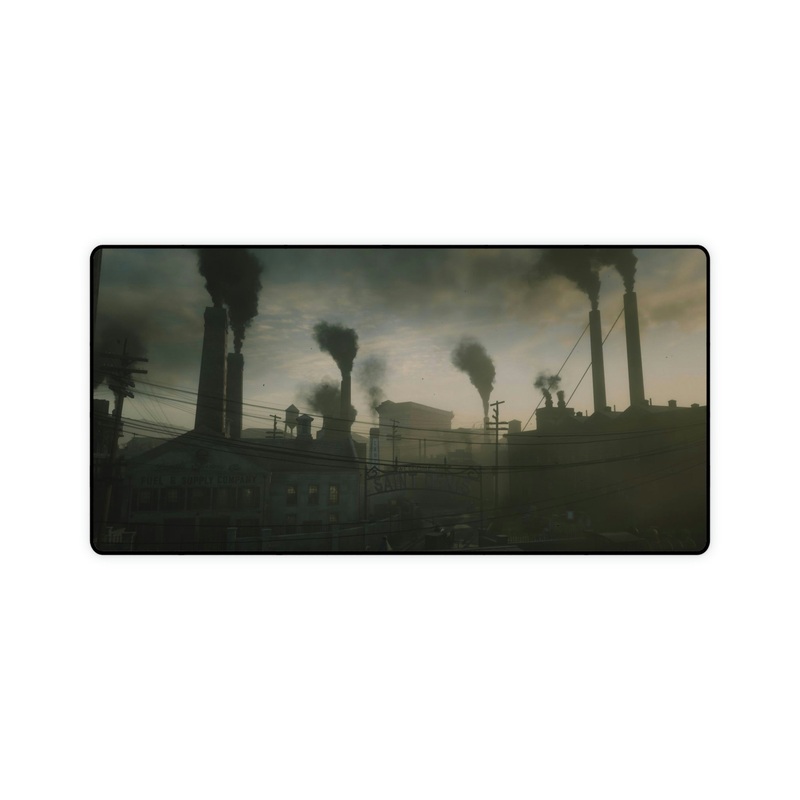 Welcome to Saint Denise Mouse Pad (Desk Mat)