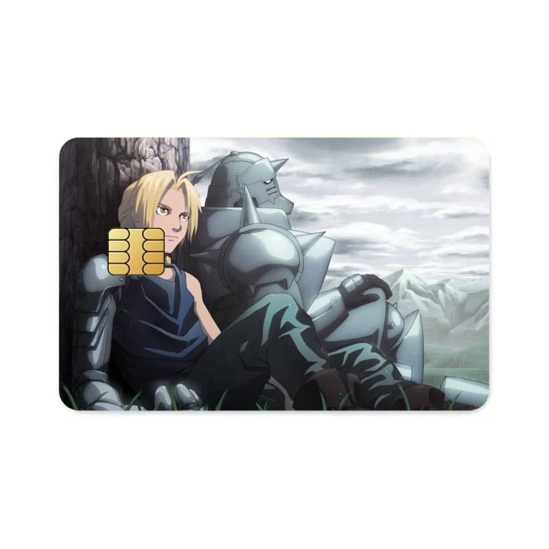 Alphonse Elric Edward Elric  Credit Card Skins (4-in-1 Pack)