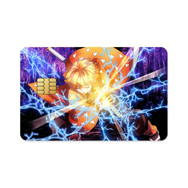 Zenitsu Agatsuma  Credit Card Skins (4-in-1 Pack)