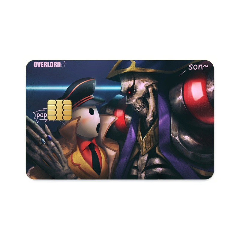 Ainz Ooal Gown and Pandora’s Actor Credit Card Skins (4-in-1 Pack)
