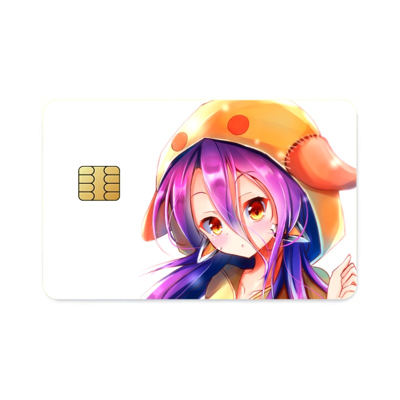 Anime No Game No Life  Credit Card Skins (4-in-1 Pack)