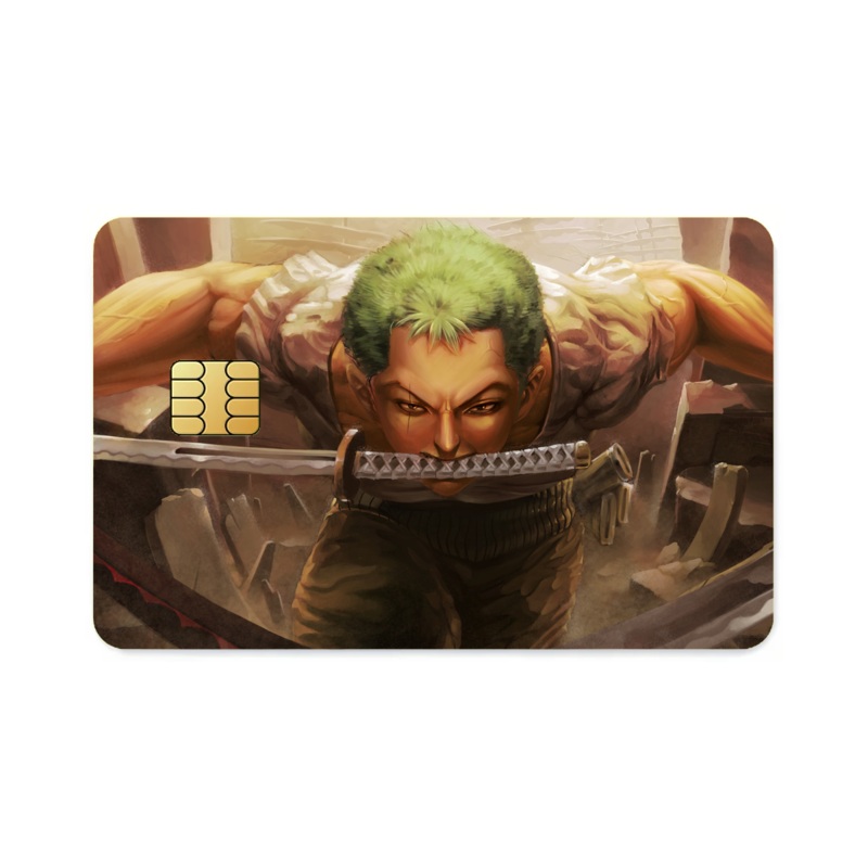 Zoro Roronoa  Credit Card Skins (4-in-1 Pack)