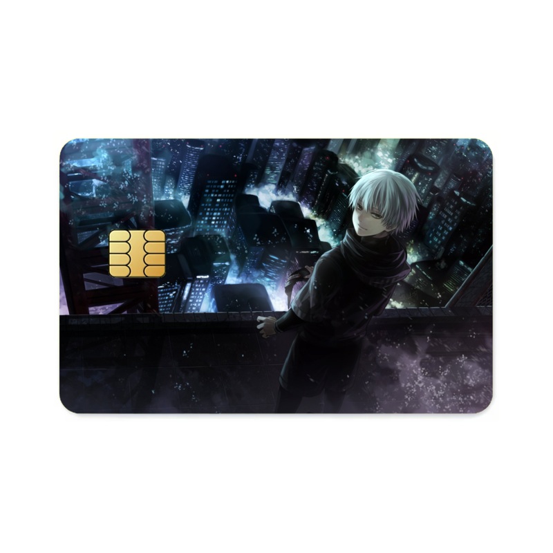 A ghoul in the top of building  Credit Card Skins (4-in-1 Pack)
