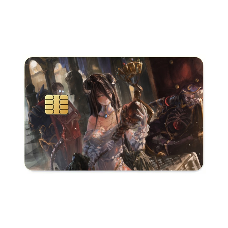 Albedo, Ainz Ooal Gown, Demiurge  Credit Card Skins (4-in-1 Pack)