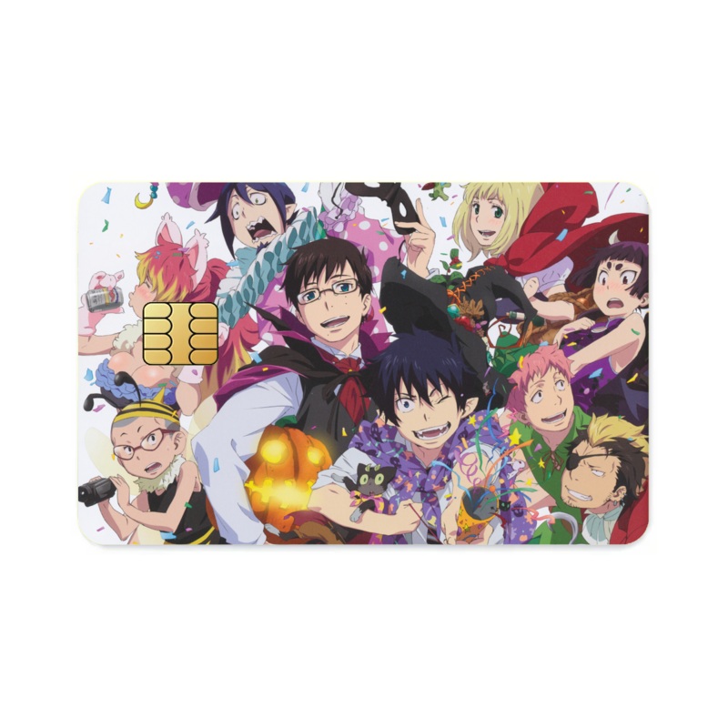 Anime Blue Exorcist  Credit Card Skins (4-in-1 Pack)