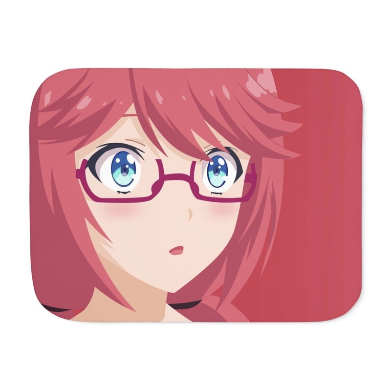 Airi Sakura Sherpa Blanket