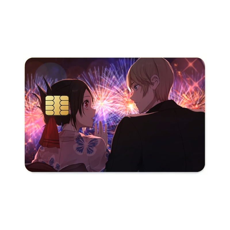 “The sound of my heartbeat was so loud, I couldn’t hear the fireworks.” Credit Card Skins (4-in-1 Pack)