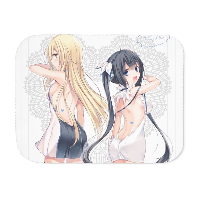 Aiz and Hestia Sherpa Blanket